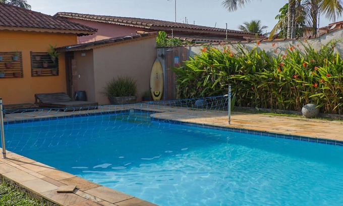 Cibratel II House | Casa na praia em Itanhaem com piscina