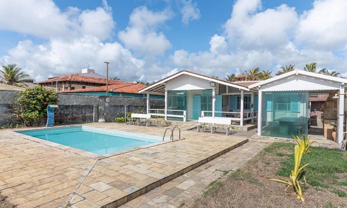 Santo Agostinho House | Casa Pé na Areia Com Pisicna Privativa-098D