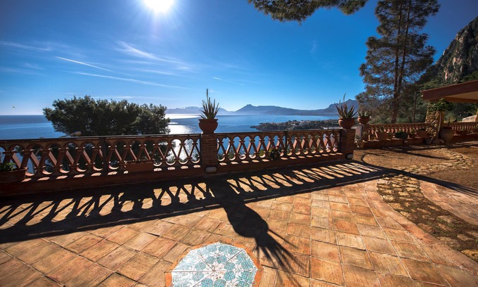 Capo Zafferano Villa | Casa Panoramica, prestigious Villa with sea view terraces