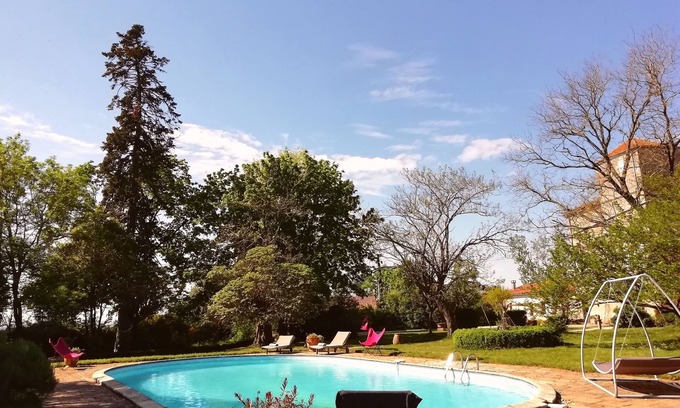 Mouzieys-Teulet House | Castle with pool very calm near Albi