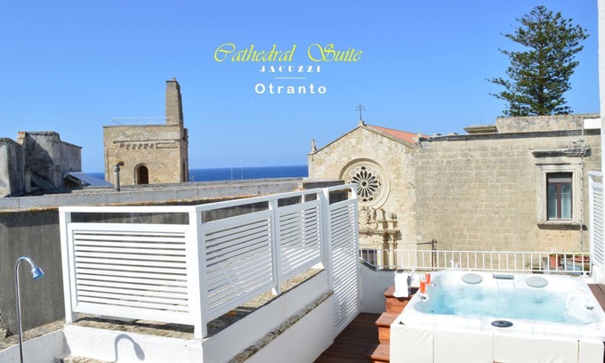 Otranto Historic Centre House | Cathedral Suite | Otranto with private rooftop JACUZZI Luxury aparthotel