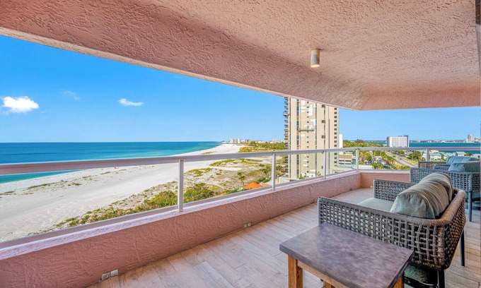 Sand Key Condo | CBC 2-9A -Beachfront Views, Unmatched Comfort!