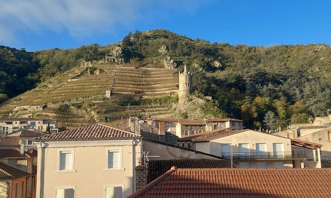 Tournon-sur-Rhone Apartment | Centre Ville de Tournon au Cœur des Vignes Éveiller vos Papilles