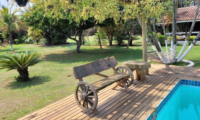 Porto Feliz House | Chácara Aconchegante em Porto Feliz. Segurança, Tranquilidade e Lazer