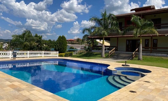 Itupeva House | Chacara with large heated swimming pool and synthetic grass soccer pitch