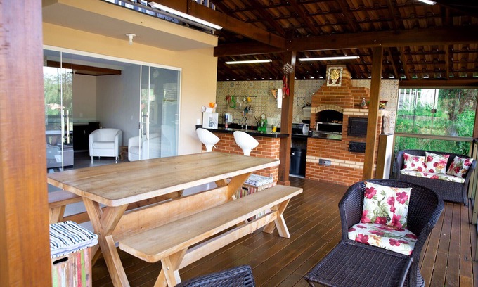 Vitor Hugo Ski Chalet | Chalé com lazer no Hotel Fazenda China Park/ES