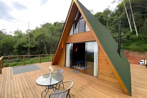 Santo Amaro da Imperatriz Apartment | Chalé dos Alpes 1 hidromassagem e Lareira