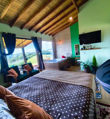 Costas Ski Chalet | Chalé horizonte azul