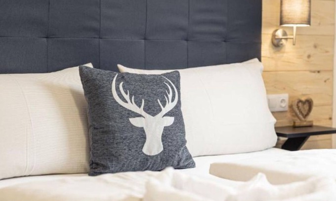 Inzell Apartment | Chalet 12 with balcony and mountain view