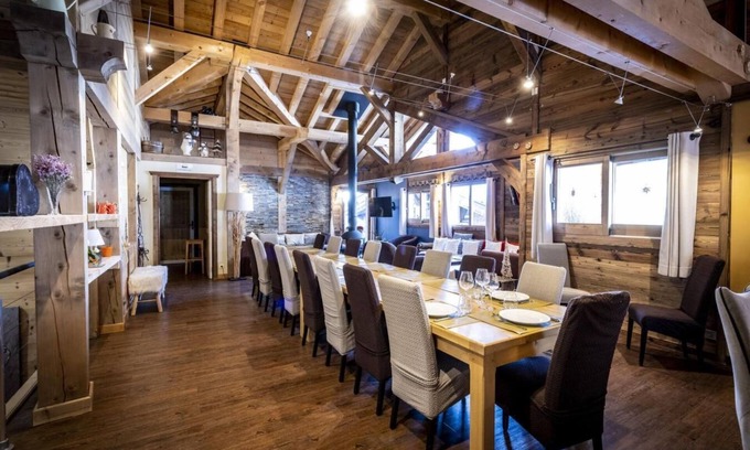 Plagne 1800 Ski Chalet | Chalet, 300m from ski slopes, terrace, tv, 400m², La Plagne