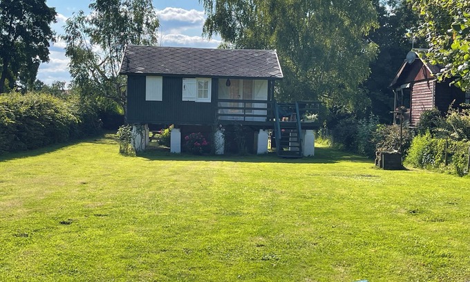 Noyen-sur-Sarthe Ski Chalet | Chalet Bord de Sarthe, 20 mn des 24H du Mans
