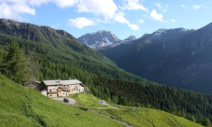 Marmora Ski Chalet | Chalet 'Civico 5' with Mountain View, Shared Garden and Wi-Fi