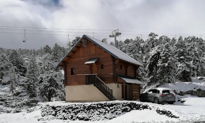 Arette Ski Chalet | Chalet cosy 6/8 pers. près des pistes avec équipements complets et parking gratuit - FR-1-602-92