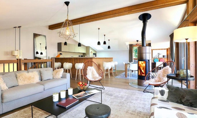 Le Praz Ski Chalet | Chalet de luxe au cœur de Courchevel Le Praz avec sauna et accès direct aux 3 Vallées - FR-1-575-149
