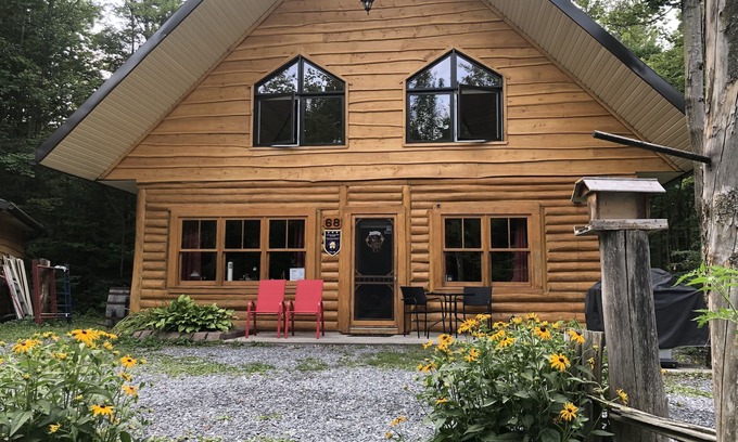 Scott Ski Chalet | CHALET EN BOIS ROND