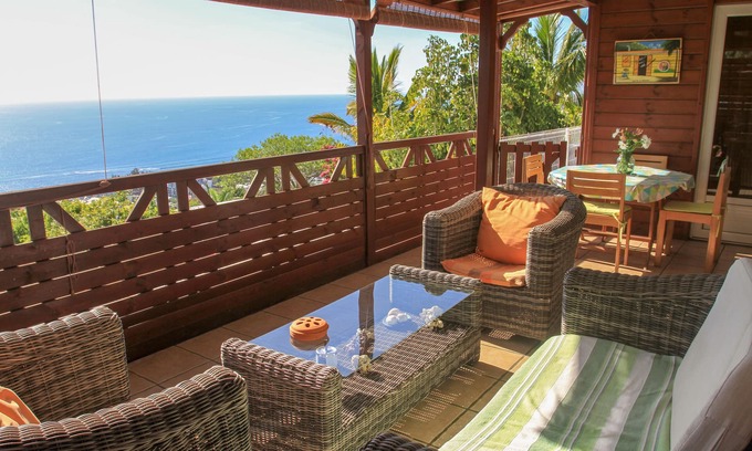 Saint-Leu Ski Chalet | Chalet Filaos 2*, sea view, near Saint-Leu and its beaches