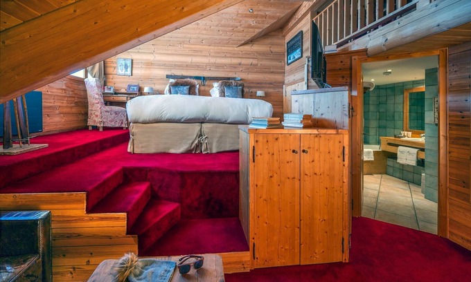 Cognet Apartment | Chambre prestige avec vue sur le massif d'Oisans