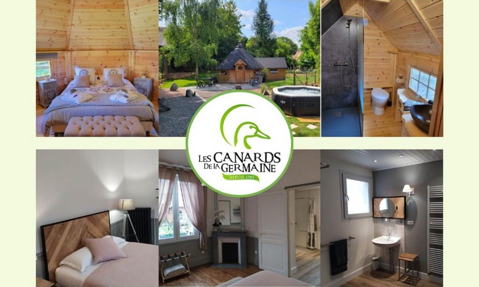 Sancourt Bed & Breakfast | Chambres d'hôtes et logement insolite - Les Canards de la Germaine