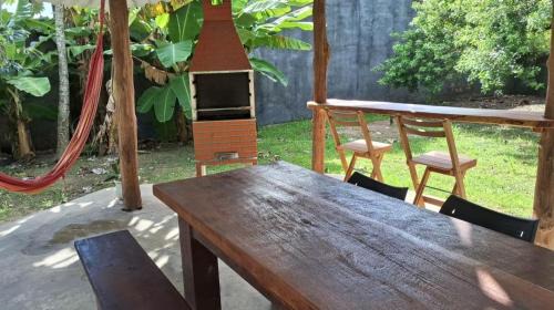 Ilha Comprida Apartment | Chapéu de Sol - Área Gourmet, TV, Internet, Roupas de Cama e Banho, Jardim, Horta e Pomar