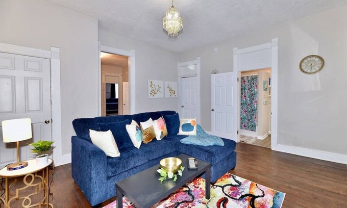 Babe Denny House | Charming 2BD/1BA Home Close to Downtown Indy - Ideal for Groups & Business Trips