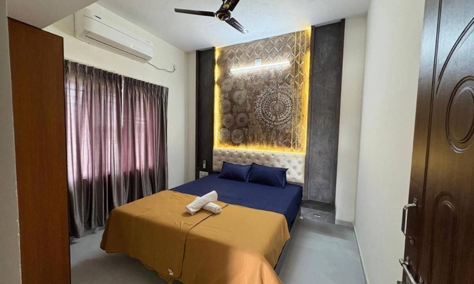 Inna House | Charming 3-bedroom bungalow with WiFi, AC in peaceful Uchilakere