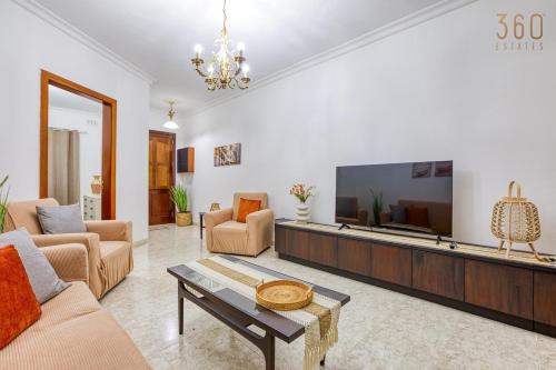Tal-Ghoqod Apartment | Charming 3BR Maisonette with private Backyard & AC by 360 Estates