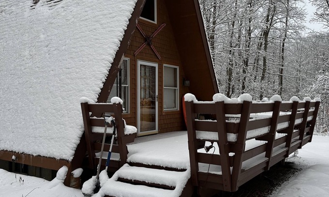 Hancock Cabin | Charming A-Frame Near all the Best parts of the Berkshires!