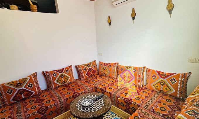 Tnine Ourika Apartment | Charming Apt with Panoramic Views of Ourika Valley-Perfect Tranquil Retreat