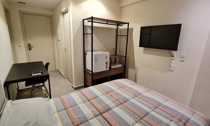 Parque Leopoldina Hotel | Charming apartment E-Suites Atlântica Campos 208B