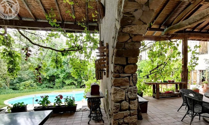 Essertines-en-Donzy Cottage | Charming Country House with Private Pool, Spa, Sauna, and Historic Features