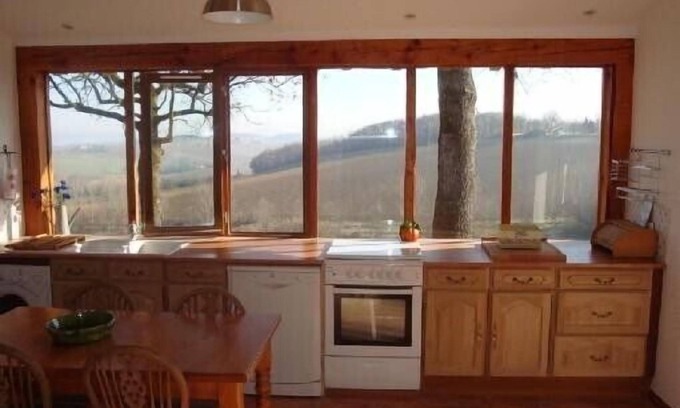 Laborie House | charming cottage, private pool, panoramic view in the wooded park of the Castle