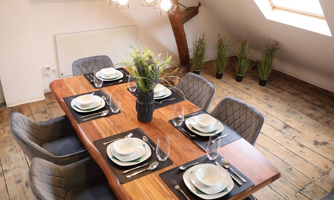 Erbach Apartment | Charming half-timbered apartment with modern comfort, 110 sqm