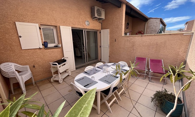 Cap d'Agde Cabin | Charming pavilion 5-6 people 200m from the beach