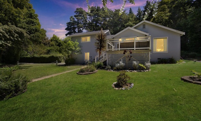 Fort Bragg House | Charming Pet Friendly Coastal Getaway by RedAwning