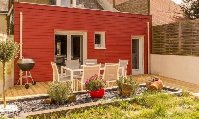 Blain Cottage | Charming Renovated House Near Nantes Canal, Fireplace, Terrace, WiFi, Garden