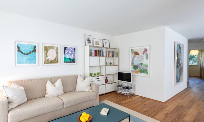 Flims Condo | Charming, spacious, quiet condo near forest, lakes, and skiing area