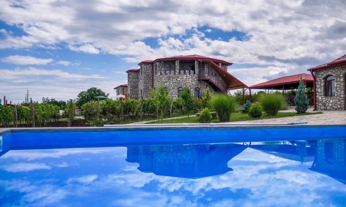 Telavi Hotel | Chateau White Flags
