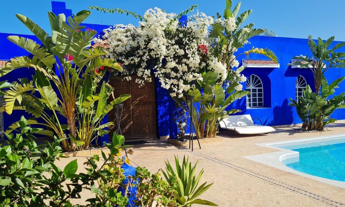 Essaouira Villa | Chic Berber villa ideal for family, friends, heated pool, garden