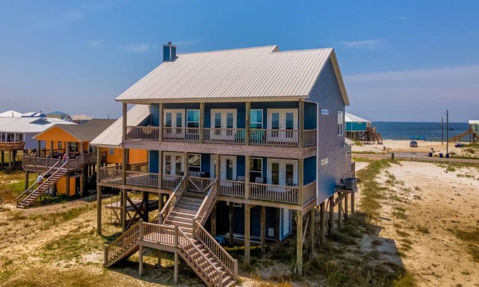 Dauphin Island House | Chillax- Bayfront w/gulf beach access. Book fall stays today