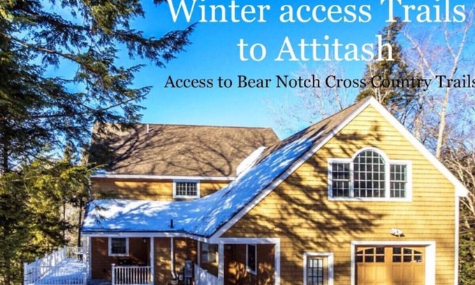 Bartlett House | CHR220 · Thistle Lodge: walk to ski trails on Attitash