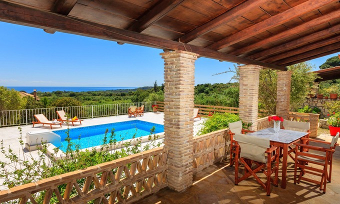 Vasilikos House | Christina House 2 - Bedroom House With Private Pool, in Gerakas Zakynthos