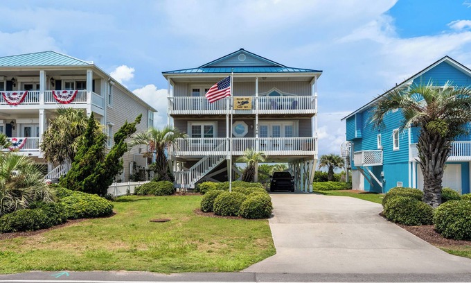 Caswell Beach House | Clear for Take Off: Glorious Marsh Views, Easy Beach Access