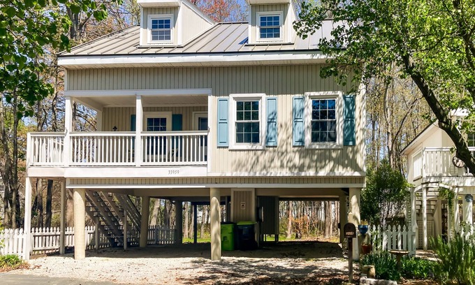 Clearwater House | Clearwater home - Elevated dog-friendly retreat with a deck plus pool & tennis