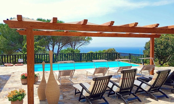 Alghero Villa | ClickSardegna Alghero Villa Barranch with stunning sea view and pool with A/C