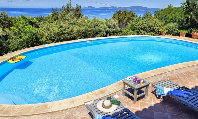Alghero Villa | ClickSardegna Villa Julia, spectacular sea view with exclusive use swimming pool