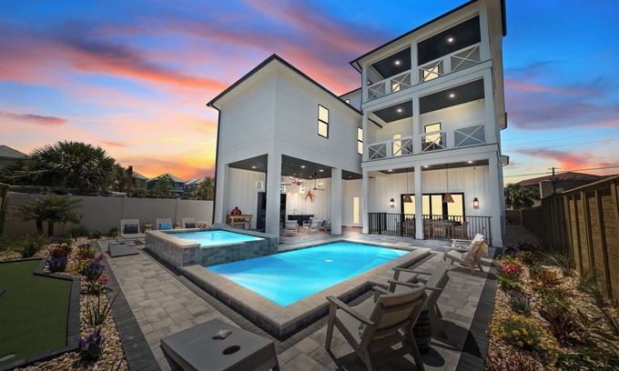 Riviera Beach House | "Coastal Haven" - Perfect Vacation Home on West End of Panama City Beach
