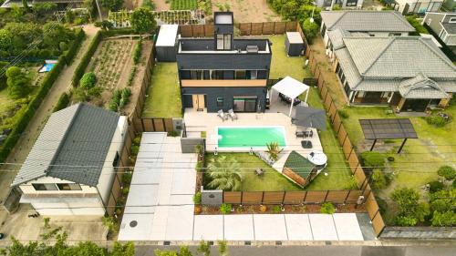 Shirako House | Color Bee Villa 99 海の見える貸別荘,プライベートプール, サウナ, ジャグチ,ドッグラン,BBQ付き