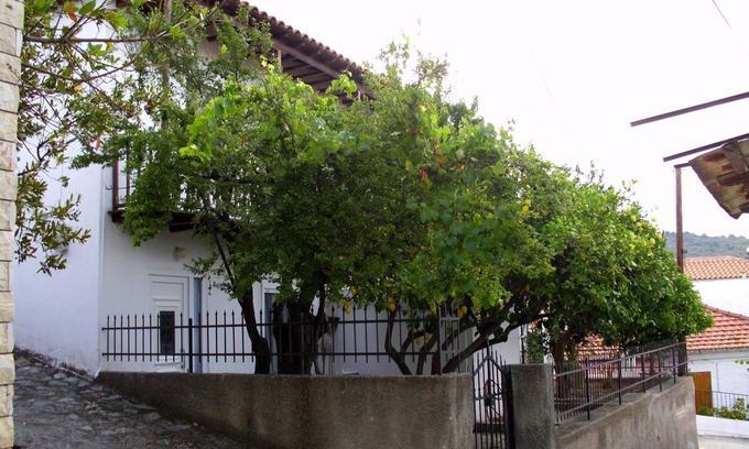 Glossa House | Come vacation in a hilltop village on a Greek island overlooking the Aegean Sea