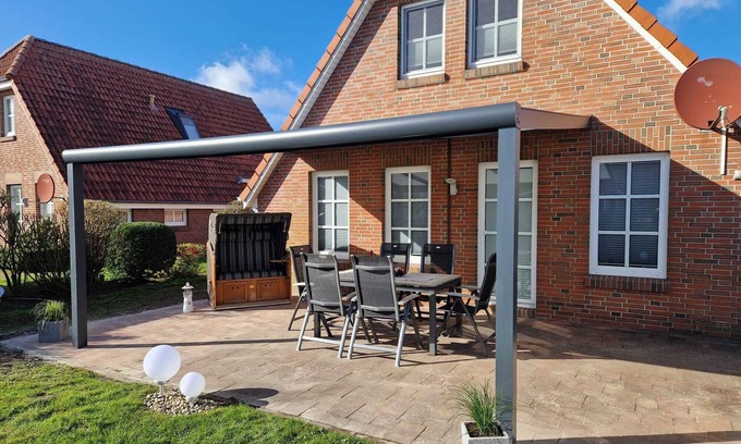 Neßmersiel House | Comfortable vacation home, well-kept garden, non-smoking house