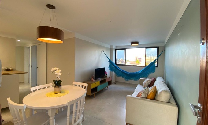 Capim Macio Apartment | Condominio com piscina na praia de Ponta Negra